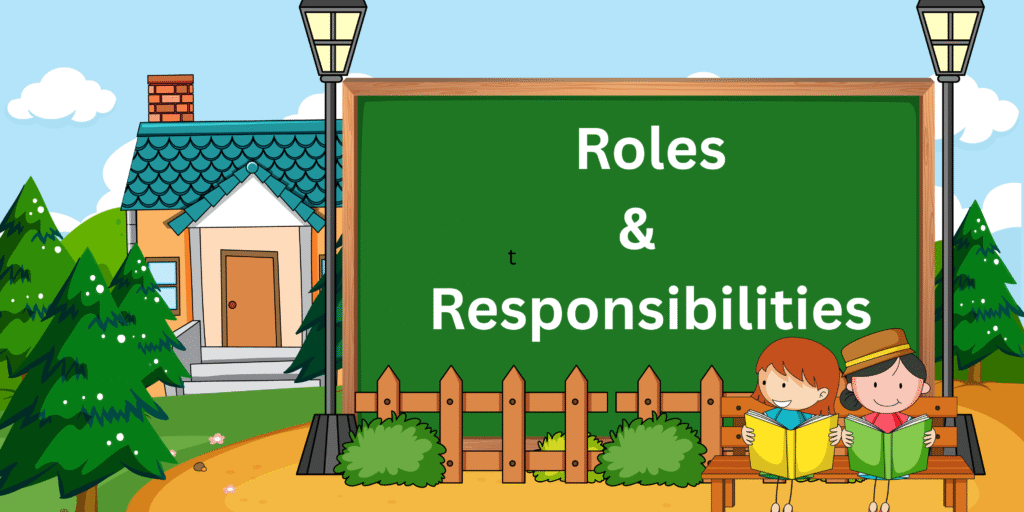 Management roles and responsibilities Vijayavani High School